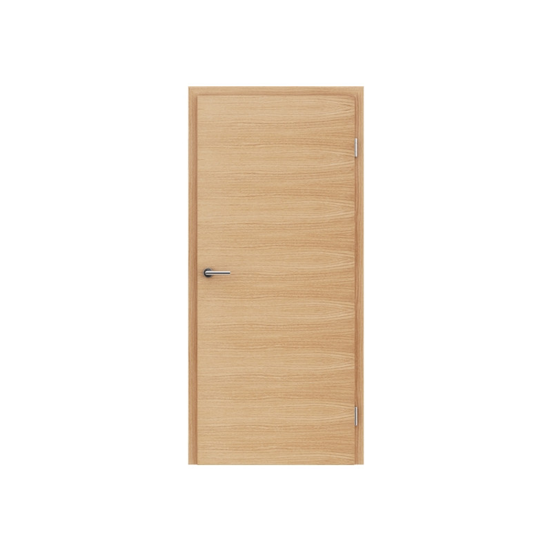 Furnirana sobna vrata s uspravnom i/ili poprečnom strukturom VIVACEline - F4 hrast europski brušeni natur lakirani