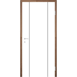 Bijelo obojena sobna vrata s utorima COLORline - MODENA R15L